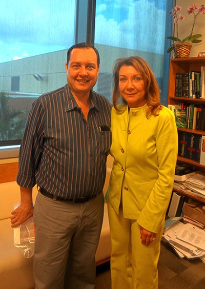 Dr. Alberto Sola and Deborah C. Mash, PhD